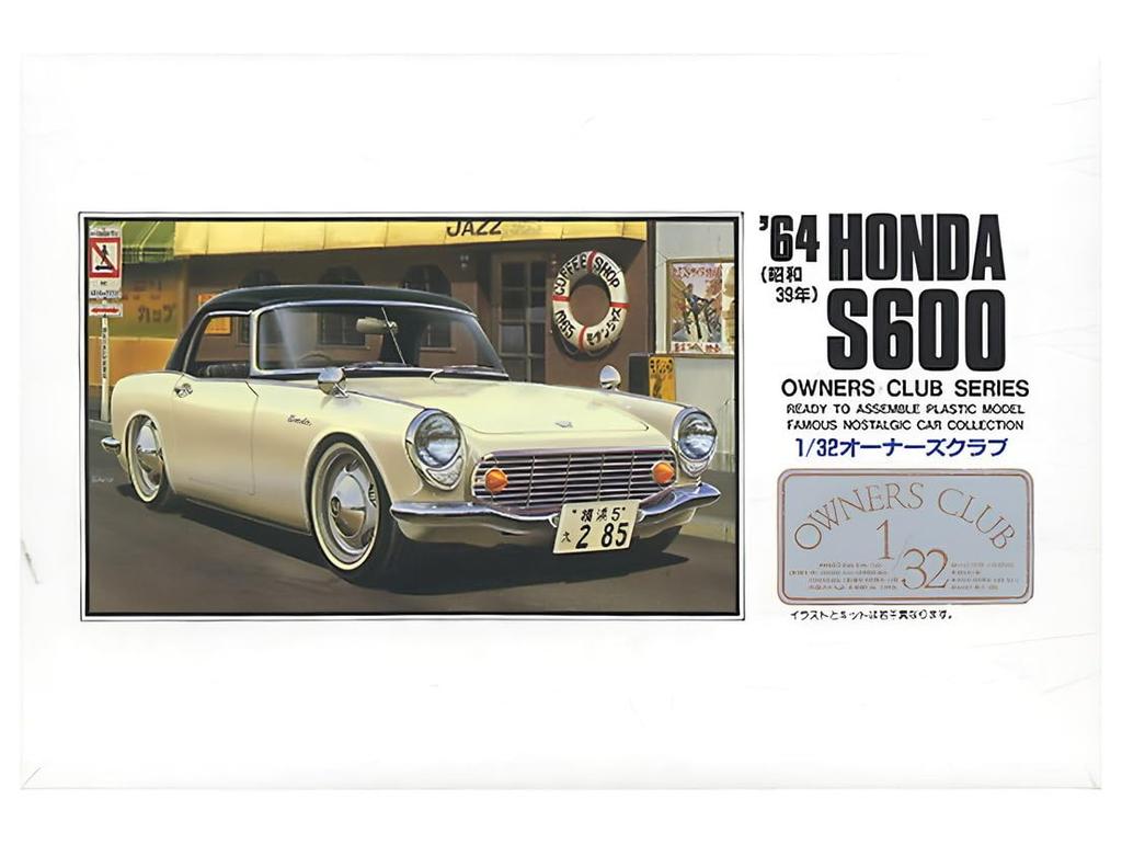 Micro Ace Club Honda Sports 600 Plastic Model Kit 3 1/32 Owner's '64 No.