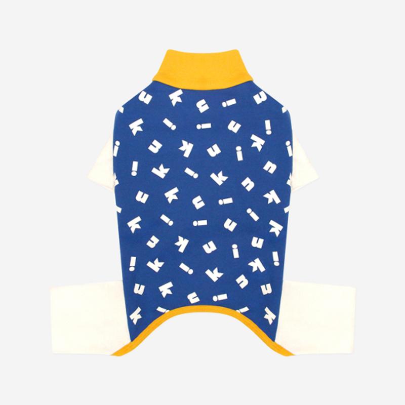 KINIKINI KINI LOGO PATTERN ALL IN ONE-BLUE