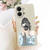 For Tecno Spark Go 3 Case Petty Girl Cover Phone Cases For Tecno Spark Go3 SparkGo 3 Back Cover Fundas Soft Silicone Bumper