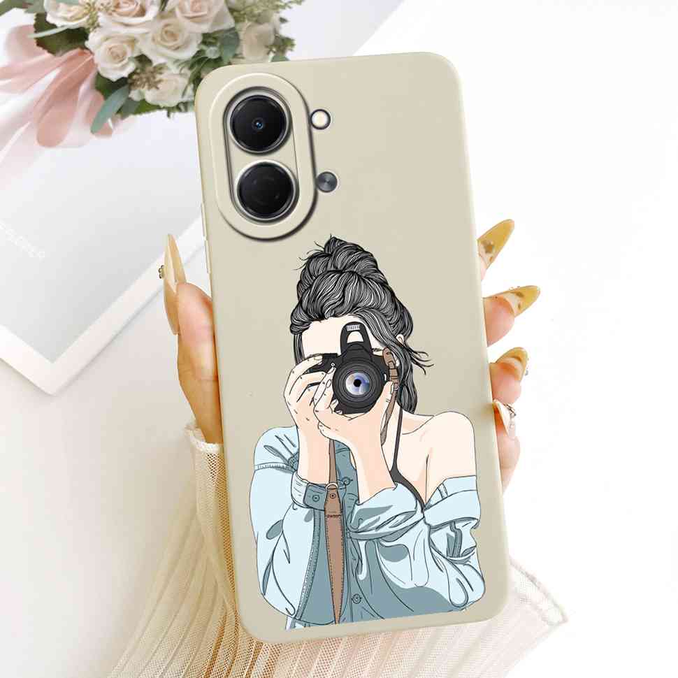 For Tecno Spark Go 3 Case Petty Girl Cover Phone Cases For Tecno Spark Go3 SparkGo 3 Back Cover Fundas Soft Silicone Bumper