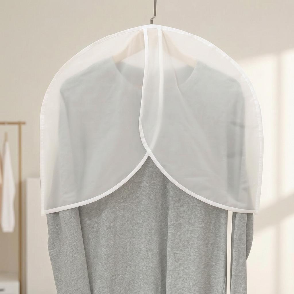 Peva Wardrobe Dust Cover For Clothes With Waterproof Protection For Home Storage