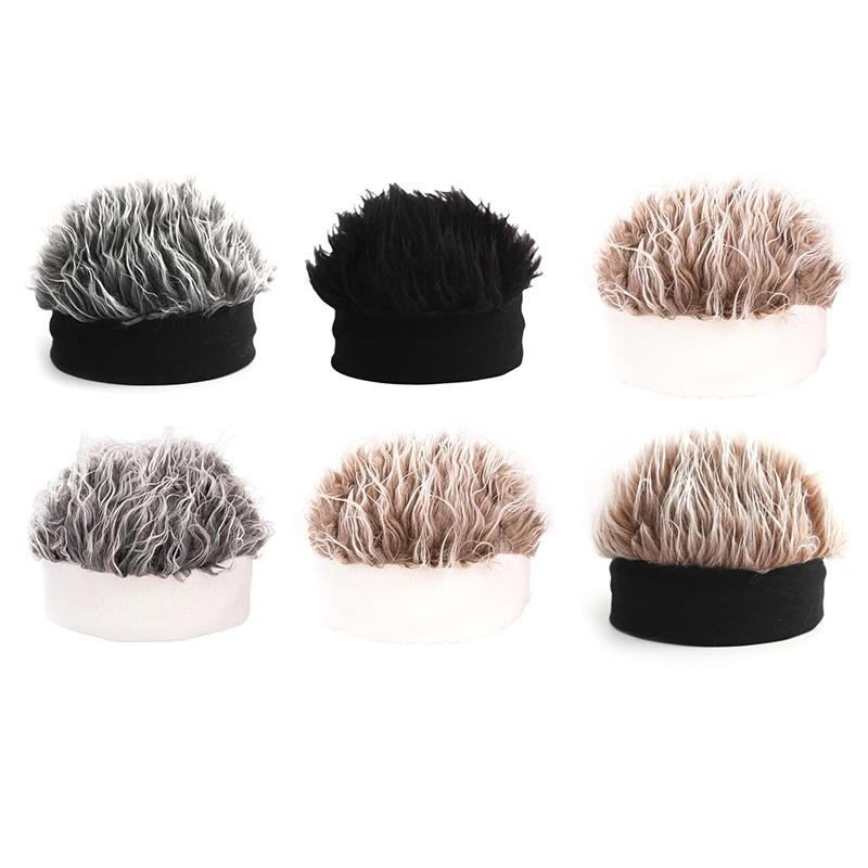 Hip Hop Wig Hat Korean Version Landlord Hat Retro Street Trendy Man Female Hats