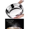 1PC Thickened Stainless Steel 30cm Mixing Bowl Washbasin Stainless Steel For Soup Pot, And Salad Basin Heat-Resistant Base