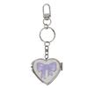 Korean Bag Hanging Keychain Heart Shape Cosmetic Mirror Key Chain Love Mirror Pendant  Spice Girl