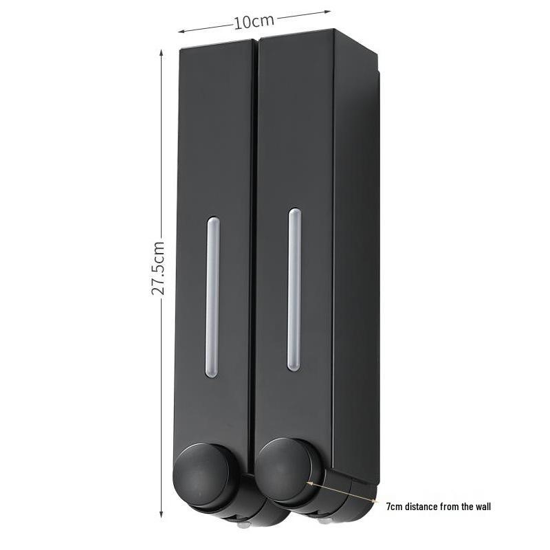 Wall-Mounted Soap & Shampoo Dispenser for Hotels and Guesthouses