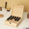 12/25 Slots Wooden Storage Box Carry Organizer Essential Oil Bottles Aromatherapy Container Storage Box Case