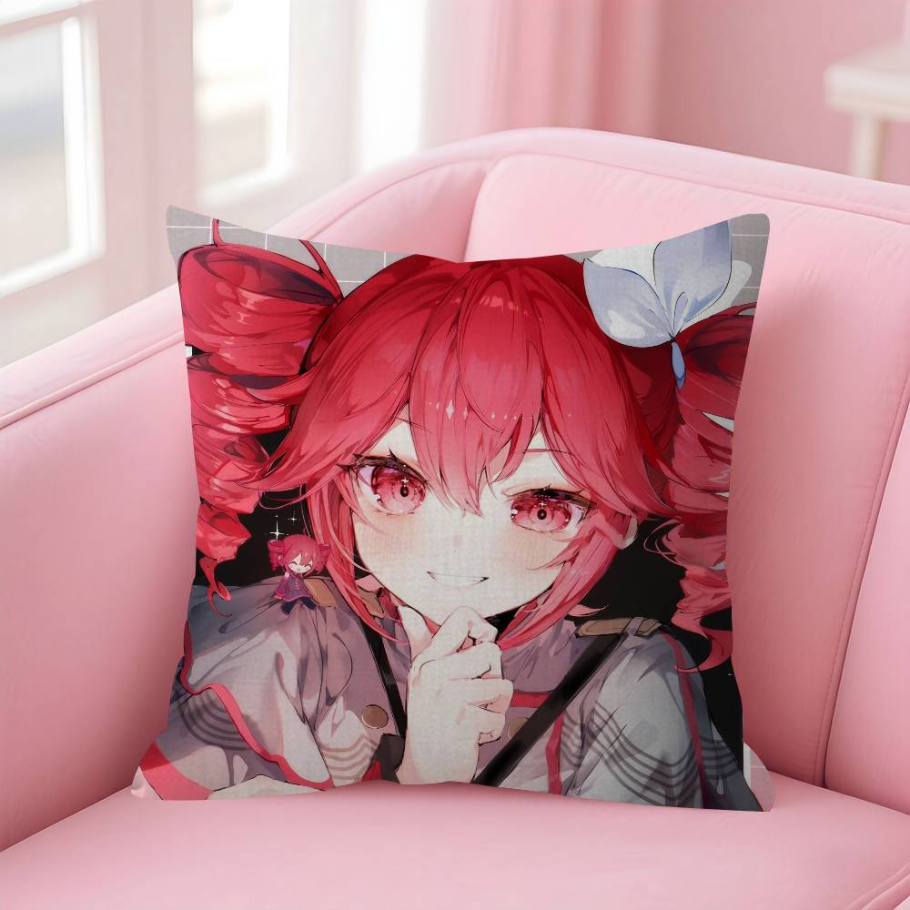 Cute KKasane singer TTetos   Cushion Cover Decorative Pillow Sofa Home Decor case pillow cases