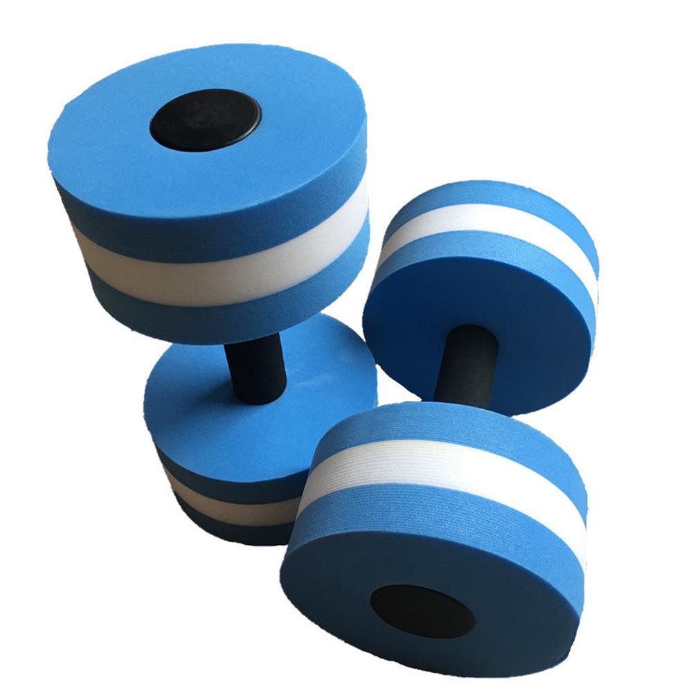 EVa Ensemble D'haltères D'aquagym, 2 Barres En Mousse Bleue Pour Fitness Aquatique Et Exercice
