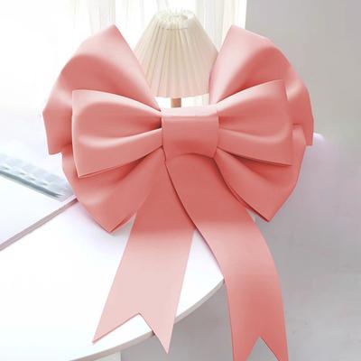 Bow Pendant Large Red Christmas Bow Pendant Easy To Hang Indoor Outdoor Holiday Decor Gift Box Decoration