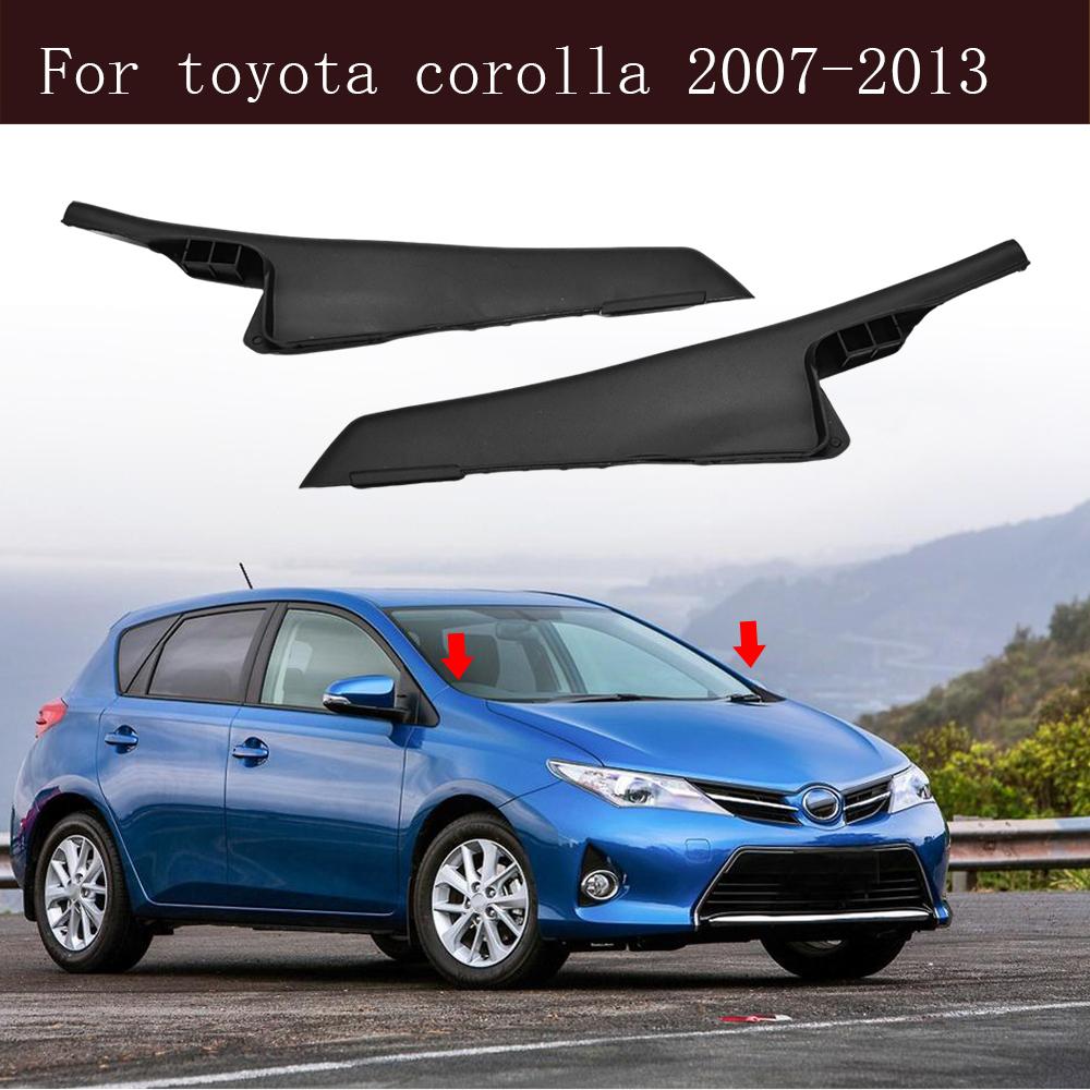 Auto Voorruitenwisser Zijdelingse Afdekking Waterafwijzer Kap Plaat Voor Toyota Corolla 2007 2008-2013 53824-02020 53823-02020