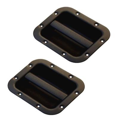 Replacement Sound Loudspeakers Recessed Handle Pull Handles Container Handle Black for Guitar Amp Cabinet Accessories