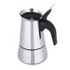 Premium Portable Stainless Steel Moka Espresso Coffee Maker with Moka Pot, Convenient for Home and Travel (450ml)