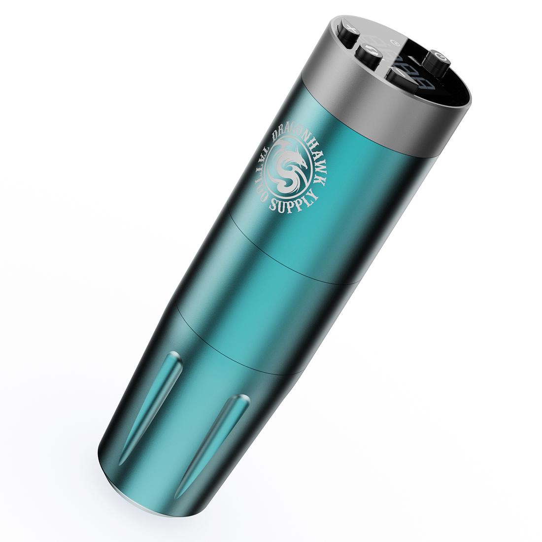 

Беспроводная машина для татуировки Dragonhawk X8, ручка с регулируемой беспроводной батареей, ручка для татуировки, длина хода 4,0 мм, бесщеточный двигатель MCORE для татуировщиков зелёный