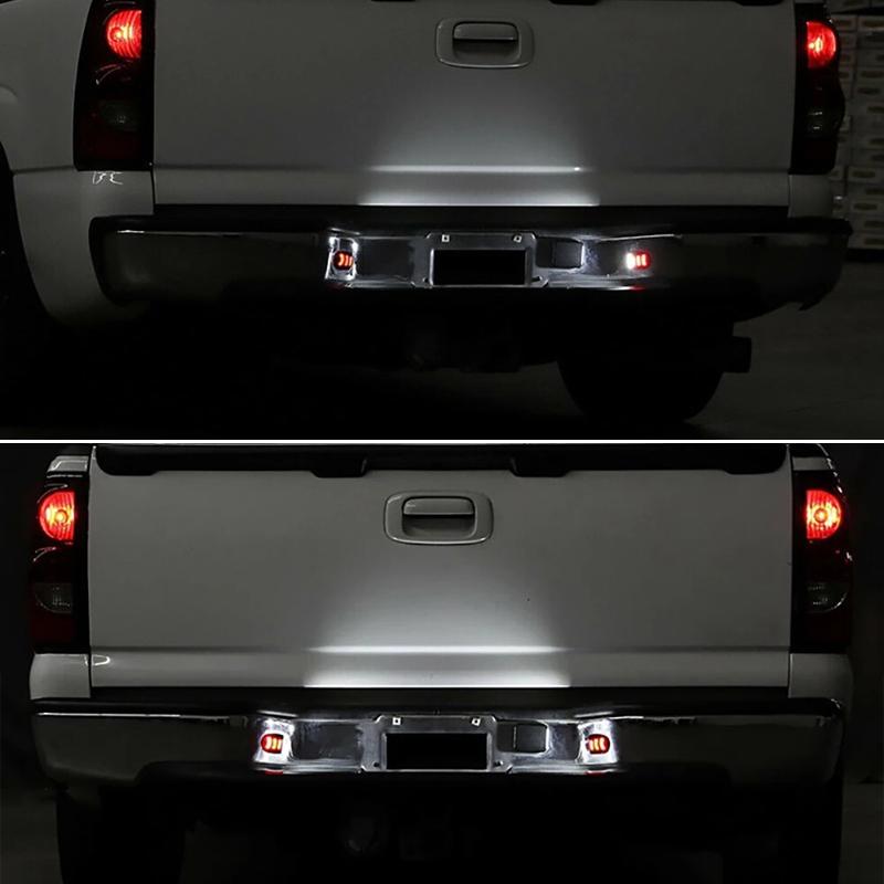 1PCS Canbus LED Number License Plate Light 12V For Cadillac Escalade Chevrolet Avala Silverado 1500 2500 3500 Suburban Tahoe GMC