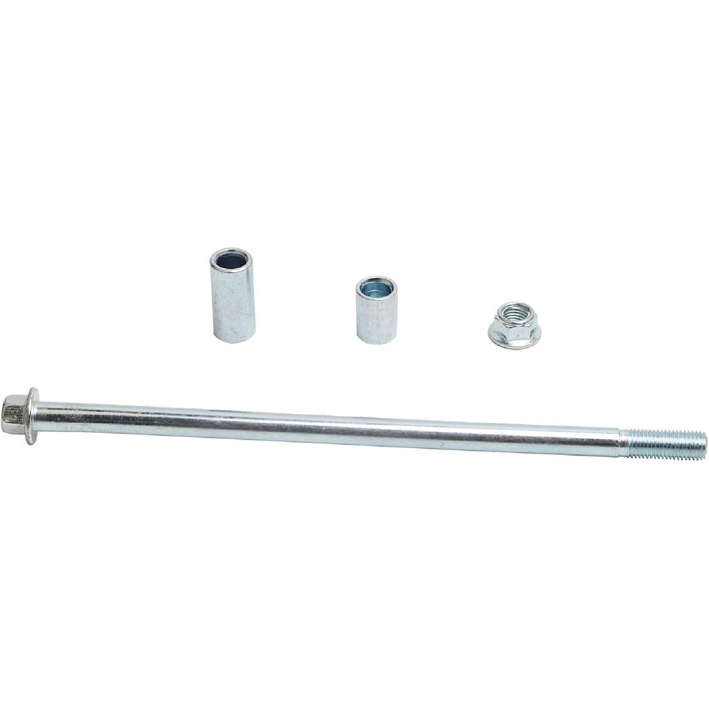 Minho 10mm 190mm Front Rear Axle with Bushing 6mm 15mm 20mm Fit for Motorcycle Pit Dirt Bike Moped Scooter QUAD ATV Mini Bike Parts