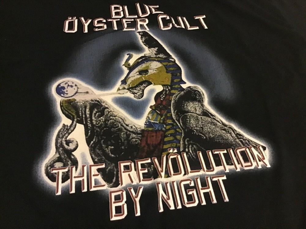 Vintage Blue Oyster Cult Revolution By Night Concert  Men All Size T-Shirt Unisex T-Shirt L