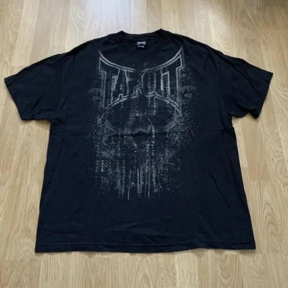 RogueWave Street Style Women Tops Short Sleeve Retro Gothic Style Haute Highend Design Stamp Duty Y2k Punk Style