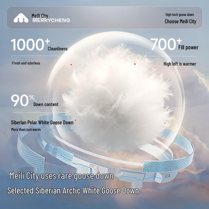 MILI CITY Women's M561WYR093 Short Goose Down Jacket with Detachable Hood