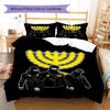 Beitar Jerusalem Pattern Bedding,Quilt Set Quilt Cover Pillowcase Home Birthday Gift(1 * Duvet Cover + 2 * Pillowcase, Without Core)
