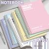 Super Thick Spiral Notebook B5, Lined, High Appearance A5, Perfect for High School Exam Prep.