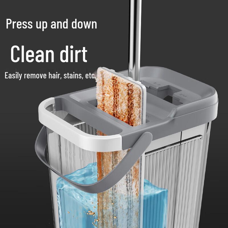 Meliya Self-Wringing Flat Mop System