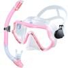 Large Frame Diving Goggles Snorkel Set