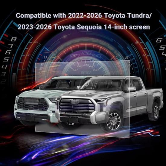 14 In Navigation Screen Protector For -2025 Toyota Tundra/-2025 Sequoia