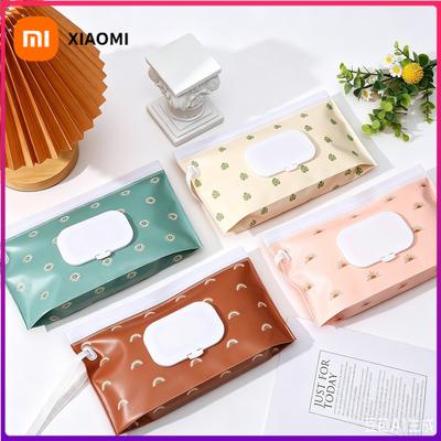 Baby Wipes Dispenser Portable Wipes Container Refillable Wipes Holder for Diaper Bag Boho Baby Wet Wipe Pouches Reusable Tissue