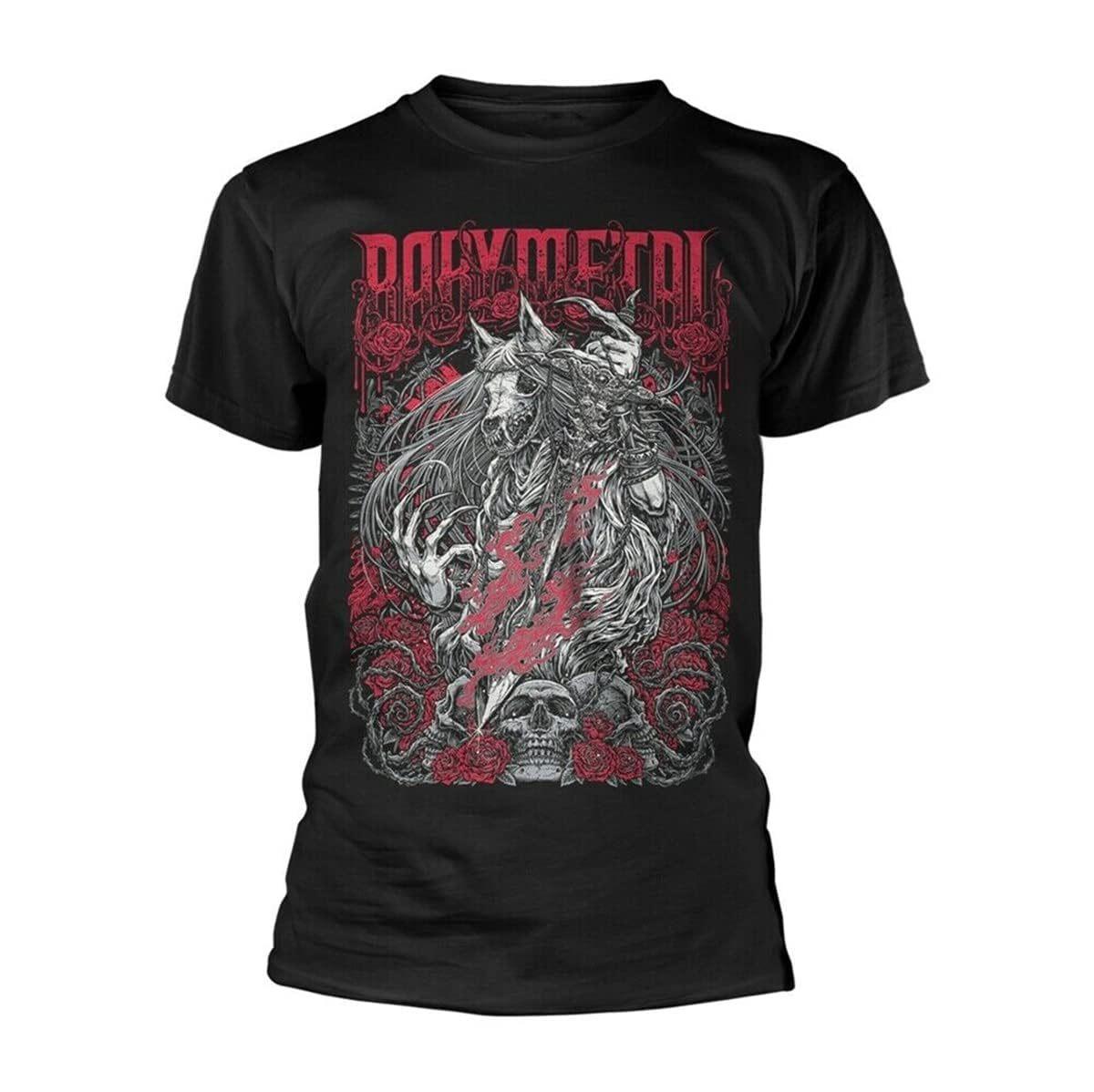 BABYMETAL Wolf Rose T-Shirt S чёрный