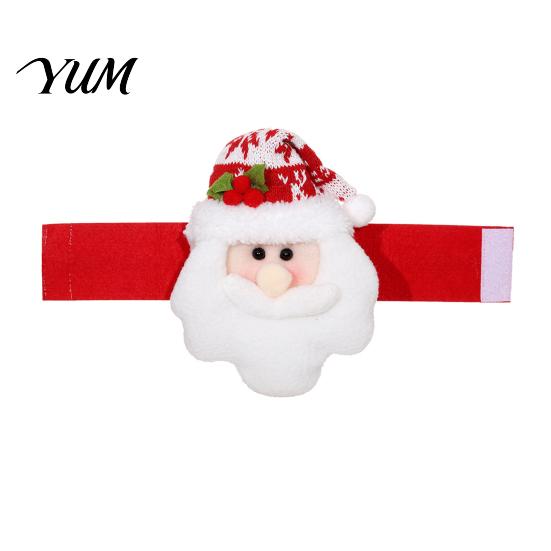 Santa Claus Curtain Tiebacks Christmas Tieback, 3D Plush Snowman Window Holders Holiday Ties Backs, Decorative Drape Holdbacks for Xmas Party Drapery