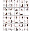 11pcs/set Latex Resistance Bands Multifunction Elastic Exercise Resistance Bands Expander