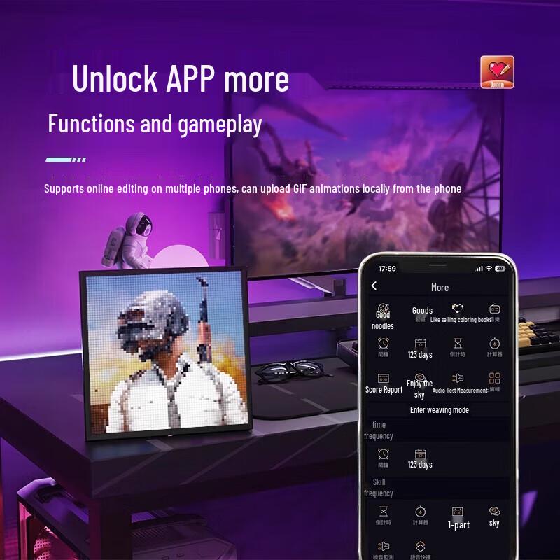 Divoom Pixoo 64 Pixel Art Display