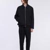 Giosongeo Black Box Pleated Collar Jumper ZF5JP552BK