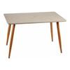 Modern Multicoloured Table - Gift Decor - 75x70x120 Cm - Metal - Engineered Wood - Modern Style - Melamine Finish