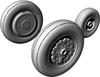 Armory Sukhoi Fitter Weight Transforming Wheels Plastic Model Parts AMRAW48008 1/48 Su-17/22 (Airplane)