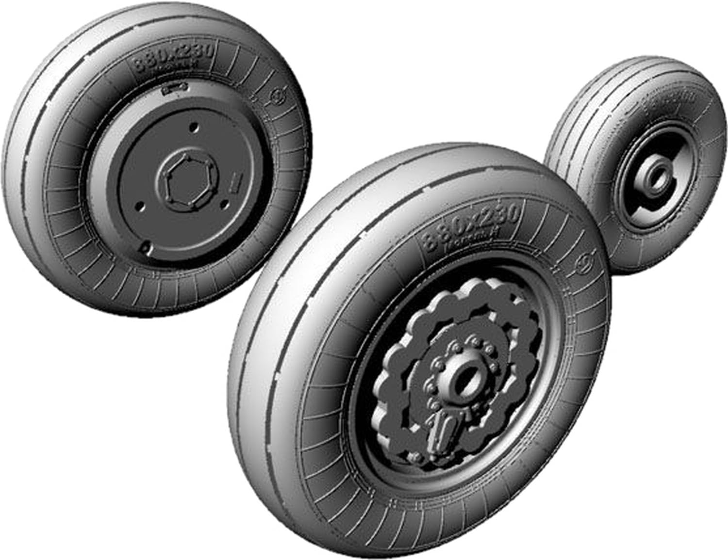 

Armory Sukhoi Fitter Weight Transforming Wheels Plastic Model Parts AMRAW48008 1/48 Su-17/22 (Airplane)