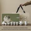 Zhuijia Sheep Fat Jade Tea Set