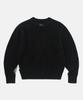 DTHIRTYONE Netting Loop Wool Sweater (Black)
