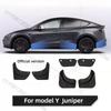 Mud Flaps For Tesla model YL Y Juniper 3 Highland 2026 2027 Mud Flap Splash Guard Mudguard Fender Mud Flaps Accessories