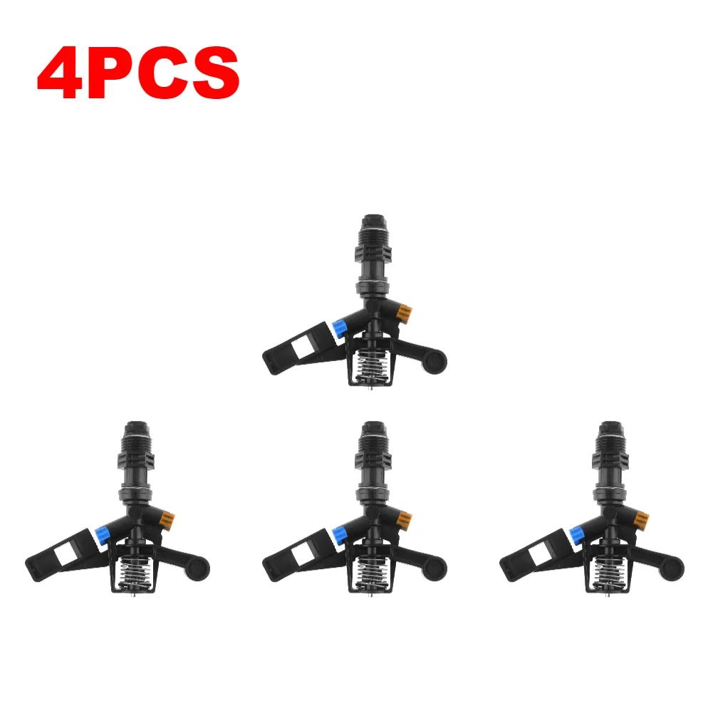 360 Rotary Garden Irrigation Sprinkler Rotatable DN15 1/2 Lawn Impact Sprinkler Simple Operation for Seedling Gardening Supplies