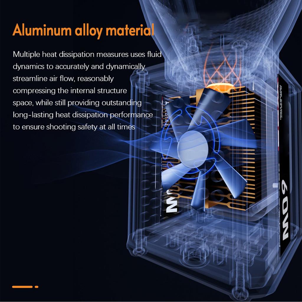 Studio Light 60W 2800K 6800K Color Temperature LED Studio Light for Photography Live Recording