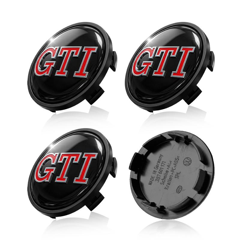

65MM Car Emblem Wheel Center Hub Cap Covers Auto Rim Cover For Volkswagen GTI Polo Golf 4 5 6 7 MK7 MK4 MK6 Passat B6 B8 T4 T5