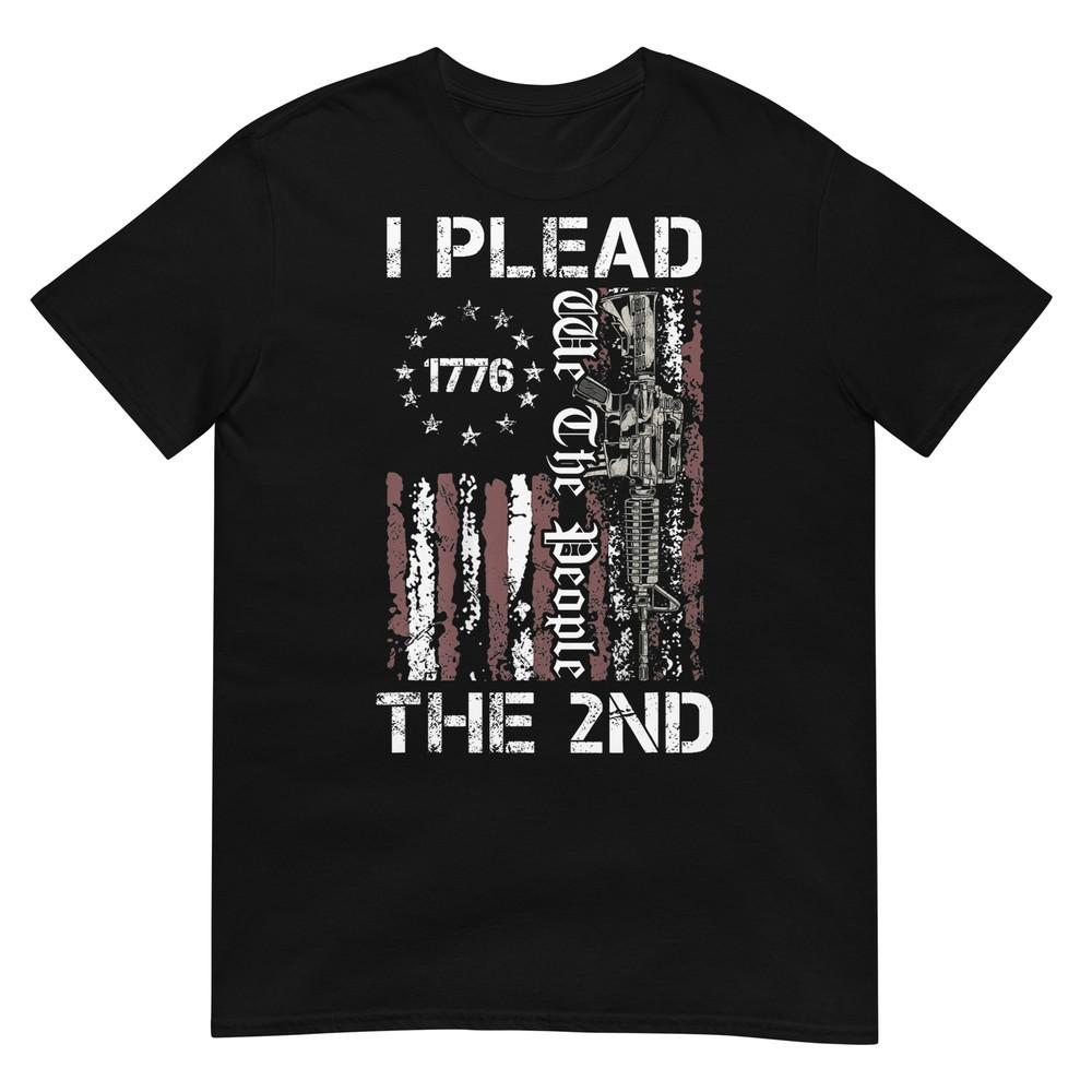 Я ссылаюсь на Вторую поправку Мы, народ США AR15 За оружие Футболка L