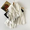 Lace Trimmed Lace Splicing Scarf Thin Beach Shawl Wraps Elegant Chiffon Scarf