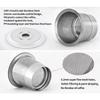 Reusable Stainless Steel K-Cup Compatible Coffee Pod Holder Filter Cup for Multiple Models Home Kitchen Coffee Utensils