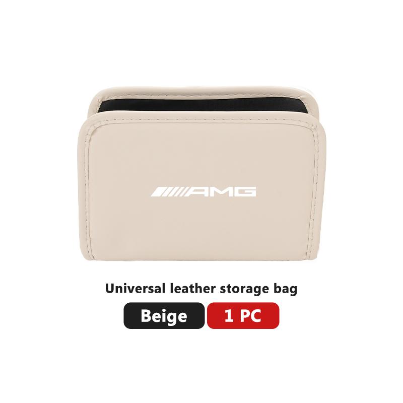 Car Seat Storage Organizer Phone Coins Key Stowing Tidying Tool For Mercedes Benz AMG A B C E S G Class W201 W210 W108 W205 W203