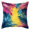 Tropical Plant Design single-sided digital printing pillow cover Short plush Suitable living bedrooms sofas throw cushion cover