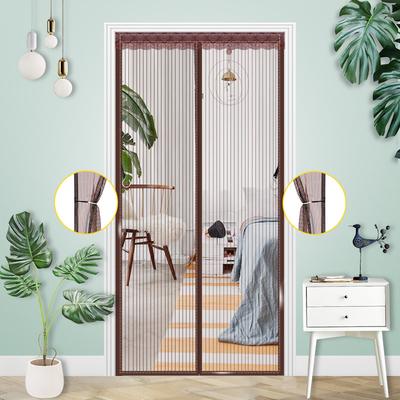 2026 New Large Size Magnetic Mosquito Net Summer Anti Bug Fly Door Curtains Mesh Automatic Closing Door Screen Magic Mesh Kitchen Screen