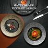 New Black Ceramic Frosted Steak Plate High-End Restaurant High Temperature Resistant Western Food Plate Pasta Plate Japanese Material Sashimi Plate