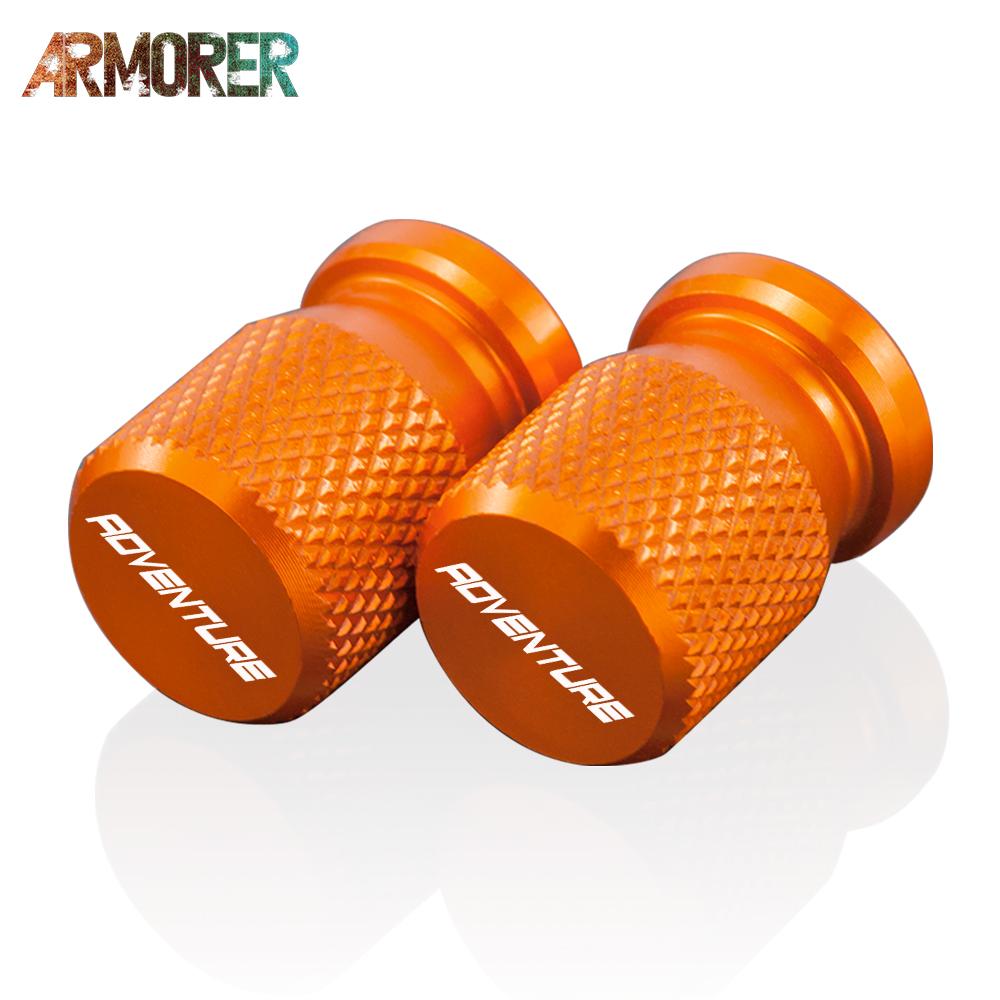 Krytka ventilku pneumatiky pro KTM Adventure 390 990 1050 1090 1190 1290 Super Adventure Motocykl CNC příslušenství Dřík kola vzduchotěsný